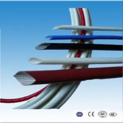 Heat Resistance Electrical Materials Insulation Type PVC/Silicone/Acrylic Resin Coated Fiberglass Sleeve - Xuchang Rainyan Insulation Material Co., Ltd.