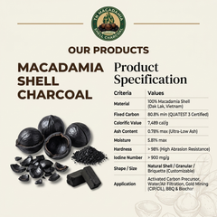 MACADAMIA SHELL CHARCOAL - Image 3