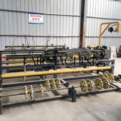 Dual-Wire Diamond Mesh Weaving Machine Chain Link Fence Machine - Image 2