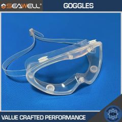 Adjustable Industrial Eye Protection Comfortable Goggles Origin China Lens Material PC Trademark SEAWELL Wearing Style Headband - Image 4