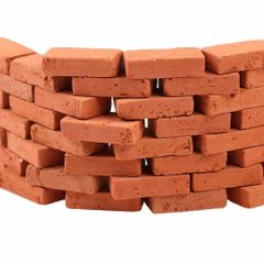 Fly Ash Lightweight Red Bricks, 4 Inch Size 4 Inch MADE IN INDIA Material Fly Ash Texture More Porous And Lighter - Image 1