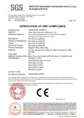 Verification Of MD Compliance certificate from Henan Gleery Machinery Equipment Co., Ltd.