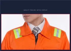 Spot Supply Work Overalls Spring/ Autumn Protective Bright Color Series - Image 4