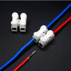 2 Pins Electrical Cable Connectors -100pc Material Brass Usage/Application Audio & Video Connector Type Power - Image 2