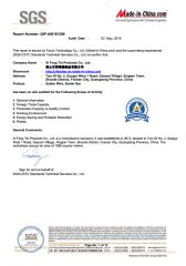 Audited Supplier by SGS certificate from Foshan Xi Feng Tin Products Co., Ltd.