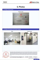 SGS4 certificate from SHIJIAZHUANG QIAZHENG INTERNATIONAL TRADE CO., LTD