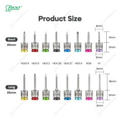 Dental Tools Rixi Prosthetic Tool Kit Torque Wrench Implant with CE - Image 5