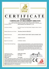 CE for hydraulic wrench certificate from Baier Hydraulic Power (Wuhan) Co., Ltd.