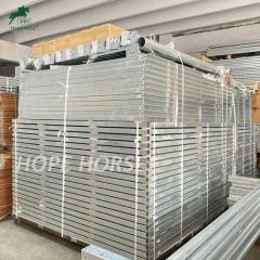 Hot DIP Galvanized Equine Equipment Steel Internal Horse Stable Stall with Sliding Door - Image 6