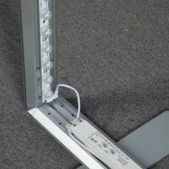 Light Box Fabric Modern Lightbox Sign Aluminium Profile for Different Firm Structure Seg Extrusions Removable Combine LED Walls - Image 4