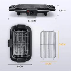 Hot Sale Mini Home Electric Smokeless BBQ Grill Machine Custom Presto Griddles - Image 4