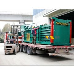 Horizontal Stroke Balers Automatic Baling Scrap Used Clothing Bale Packing Machine Price - Image 3