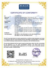 03 certificate of Xiaohoo Intelligent Technology Co., Ltd. – certificate photo, supplier certificates section