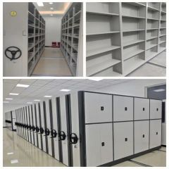 Library Shelving Systems Australia Archive Management Shelving Systems Smart Inventory Shelves Movable High - Density Storage Rack System Manual Mobile Shelvin - Image 2