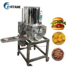 Manufacturer Fish Beef Burger Patty Nuggets Molding Forming Pressing Shaping Meat Pie Making Machine - Image 1