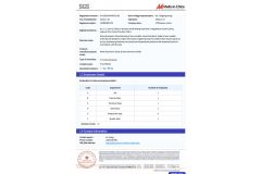 SGS Certification certificate from Henan Yumo New Materials Co., Ltd.