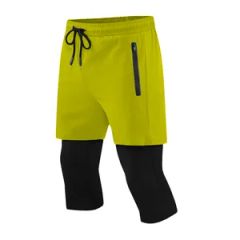 Mens Custom Football Shorts Summer Mixed Color Casual Knitted 15D MOQ100 - Yancheng Yunqian Apparel Co.,Ltd