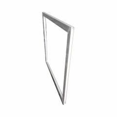 4 Feet UPVC Sliding Windows Frame Color White Shape Square Height 4 Feet Finish Polished Material UPVC, Upvc Glass Thickness - Image 2