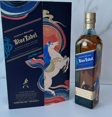 Rare Character Luxury Johnnie Walker Blue Label  750ml PREMIUM BLENDED SCOTCH WHISKY Blue Label On Sale - Image 2