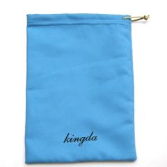 High Grade Soft Jewelry Velvet Bags Custom Drawstring Closure Flannel Velvet Gift Pouches - Image 3