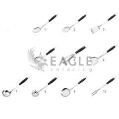 Steel Knife Kitchen Utensils Kitchenware Size 250mm Color Black Brand Eagle Quality High Origin China Trademark OEM Packaging Single - Image 4