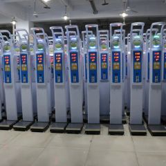 Electronic Body Height and Weight Measuring Scale Machine Trademark LEKA Net Weight 38 Kg Power AC100-240V Model NO. - Image 2