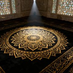 Custom Pattern Muslim Prayer Mat Home Decoration Comfortable and Soft Prayer Rug Hot Selling Mat High Quality Islamic Prayer Mat - Image 2