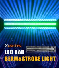 High Power LED Beam Strobe Light RGB Pixel + Warm White Touring Show Use - Image 6
