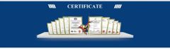 certificates certificate from Wuxi Haotong Machinery Manufacturing Co., Ltd.