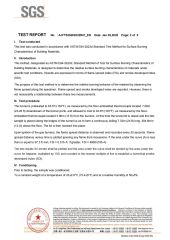 SGS certificate from Suzhou Nuomis High Performance Materials Co., Ltd.
