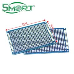 Smart Electronics Double Side Prototype PCB DIY 2*8 Universal Printed PCB Circuit Boards Blue Custom PCB Board - Image 3