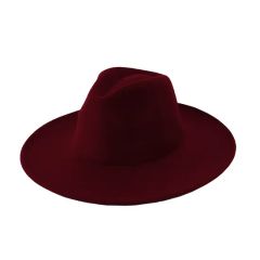 Western American Cattleman Men Cowboy Hats Women Wide Brim Fleece Felt Fedora Hat Panama Hats - Image 6