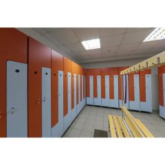 High Pressure HPL Laminate Multi-Tier Cabinet Locker with Cam Locks - Image 2
