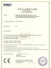 CE Certificate certificate from Shenzhen Chitongda Electronic Co., Ltd.