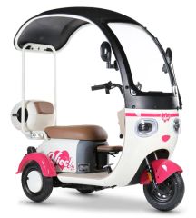 Battery Endurance 50km Anti Slip Wear Resistant Passenger Cargo Electric Tricycle k6W0Gt - Wuxi Qisheng Automotive Technology Co., Ltd