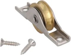 Steel Shell Copper Electroplating Single Wheels Sliding Wheel Door Window Sliding Roller - Image 1