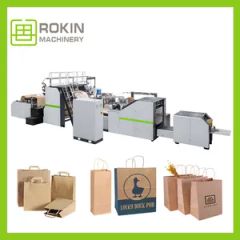 Fully Automatic Fast Speed Tissue Paper Bag Making Machine Speed High Weight 23 Tons Material Paper Trademark ROKIN HS Code 8441200000 - Image 4