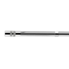 Durable Curtain Rods Set Telescopic Curtain Rods Adjustable Length Metal Poles - Image 4