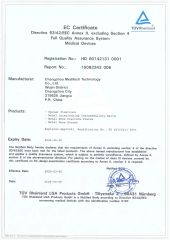 CE certificate from CHANGZHOU MEDITECH TECHNOLOGY CO., LTD.