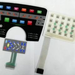 Transparent Keyboard Rubber Button Push Button Membrane Switch Keyboard Switches - Image 2