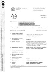 ECE certificate of Bywell Industry Ltd – certificate photo, supplier certificates section