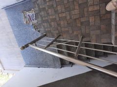 Silver Stainless Steel Staircase Railing, For Home Y 20 Width 3 To 30 Ft Usage Residential Number Of Doors 2 Height 3 To 20 - Image 8