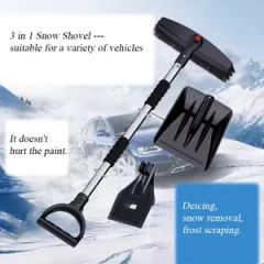 Car Multi Function Snow Brush and Shovel Kit - Image 6