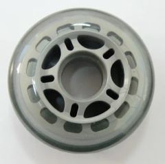80*24 Skate PU Wheel Size 80*24 Material PU Casted, Transparetn Production Capacity: 200, 000 PCS/Day - Image 1