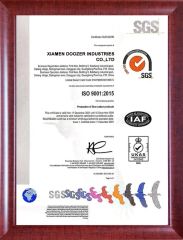 SGS certificate from Xiamen Doozer Industries Co., Ltd.