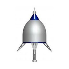 Electric ESE Lightning Arresters, High-Voltage Color Silver Durability Sturdy Voltage Rating 10000 Maximum Current 200 - Image 1
