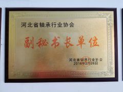 Under-Secretary-General Unit certificate from MKS Hydraulic Hebei Co., Ltd.
