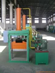 660 Type Rubber Bale Cutter Machine Power 5.5 Weight <50 Tons Knife Width 660 HS Code 84778000 Model NO. XLQ-80 Trademark Guangyue - Qingdao Guangyue Rubber Machinery Manufacturing Co., Ltd.