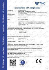 Electric Breast pump EMC Certificate certificate from Anhui Talent Baby Products Co., Ltd.