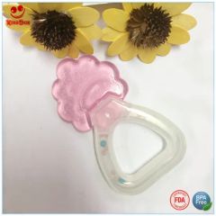 Colorful Baby Water Teether Rattle for Soothing Relief Size Middle Type Teether Material EVA Origin China Model NO. - Image 1